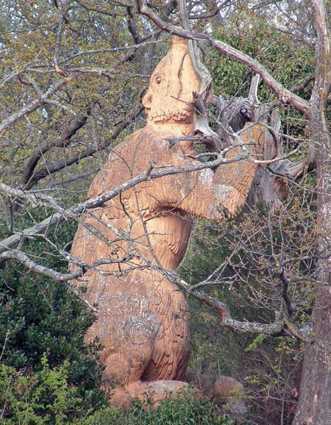 Гигантский наземный ленивец Megatherium