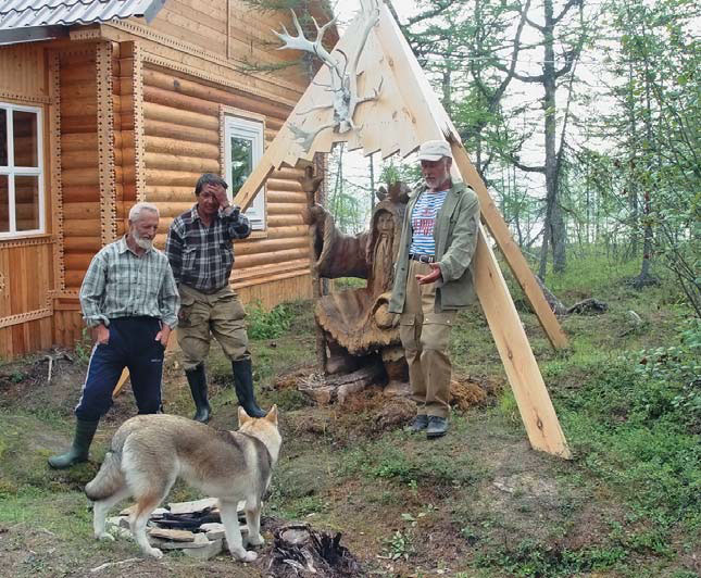 На базе АК «АЛРОСА». Слева направо: Сергей Костровицкий, Александр Амиржанов, Здислав Специус