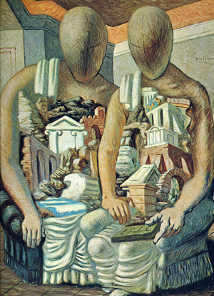 Джорджо де Кирико. Археологи. 1927 год