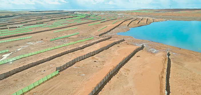 Системы противодефляционной защиты вдоль Транстибетской железной дороги («Природа» №11, 2018)