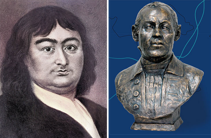 Долгое время портретом В.Й.Беринга считался холст с изображением дворянина времен петровской эпохи, найденный на чердаке одного из членов рода Берингов