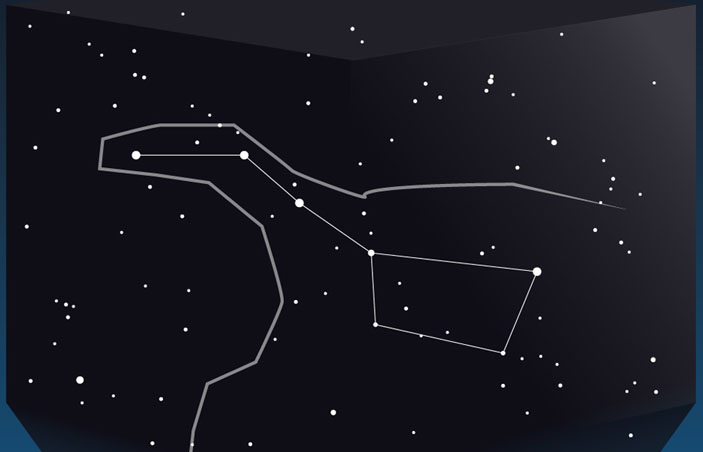 Созвездие Большая Медведица (МАС) («Популярная механика» №1, 2017)