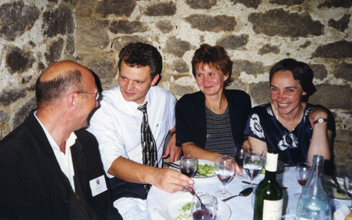 Елизавета Бонч-Осмоловская c коллегами («Троицкий вариант» №5, 2021) 