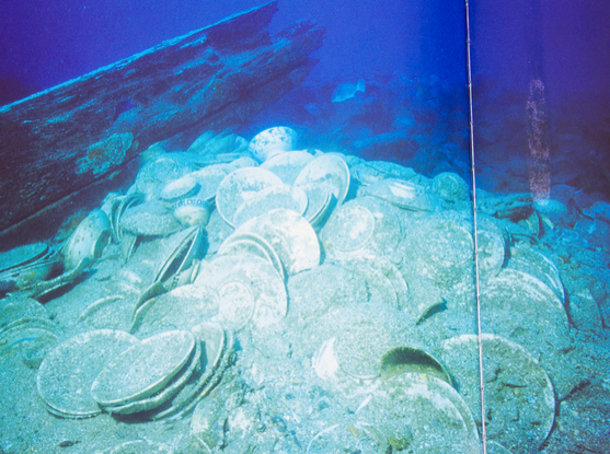 Груз затонувшего Тэк Син