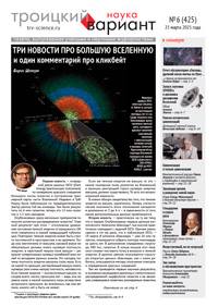 «Троицкий вариант» №6(425),  2025