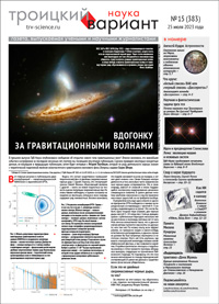 «Троицкий вариант» №15(383),  2023