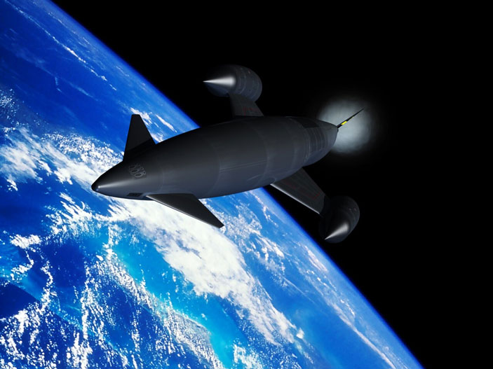 Космоплан Skylon на орбите: фаза включения ЖРД СОМ