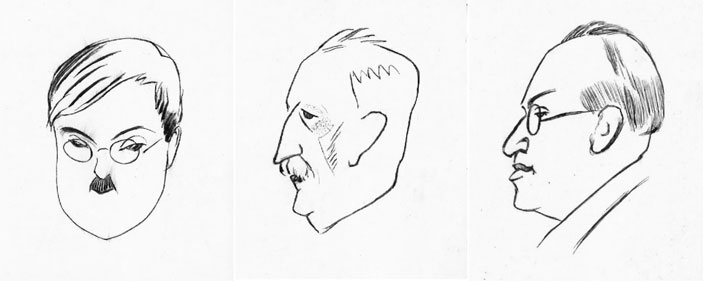 Владимир Фок, Абрам Иоффе, Яков Френкель