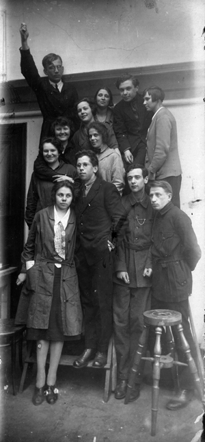 Георгий Гамов, Лев Ландау, Дмитрий Иваненко и их группа интеллектуалов «Джаз-банда»