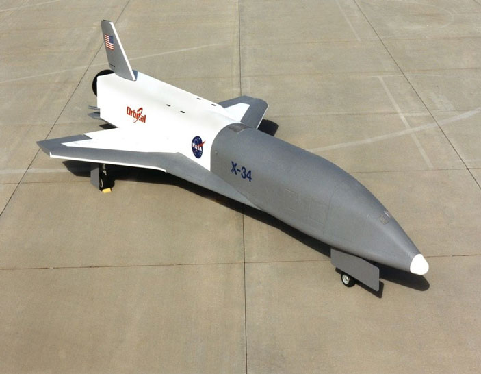Демонстрационная модель X-34, 1999 год