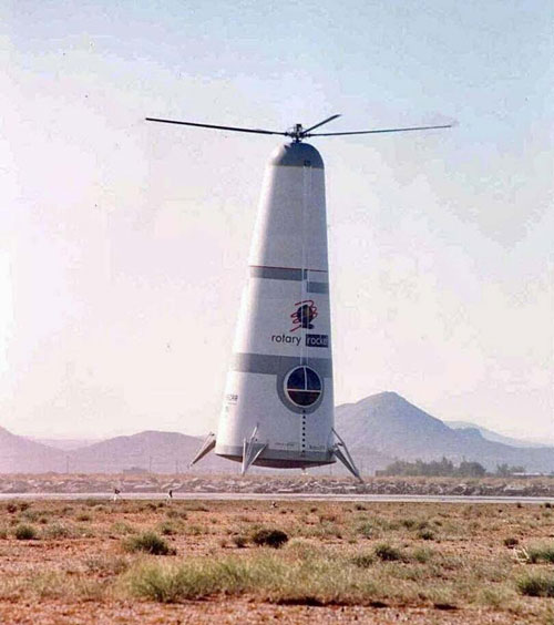 Испытательный полет Rotary Rocket Roton ATV, 1999 год