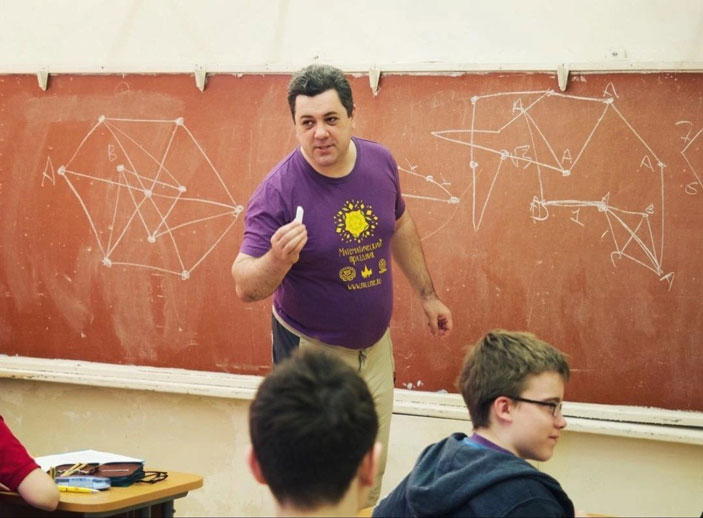 Лекция в 57-й школе. 2017 год