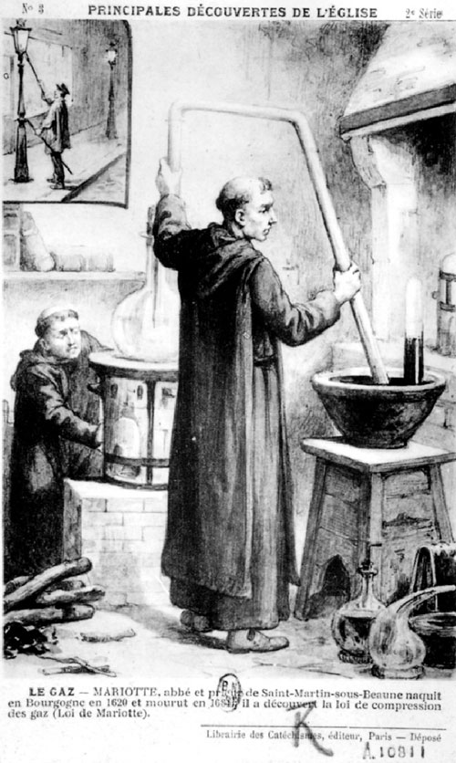 Эдм Мариотт (1620–1684), физик и аббат, приор монастыря Сен-Мартен-су-Бон