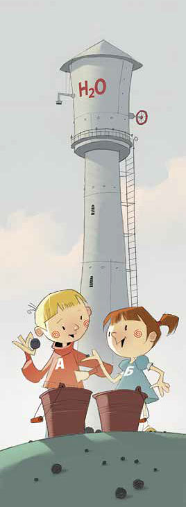 Рисунок Алексея Вайнера («Квантик» №4, 2021)