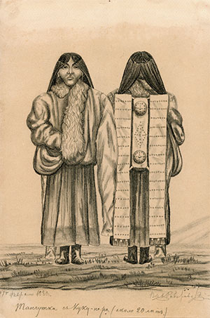 Тангутка с Куку-Нора. 1880 г. («Наука из первых рук» №4(84), 2019)