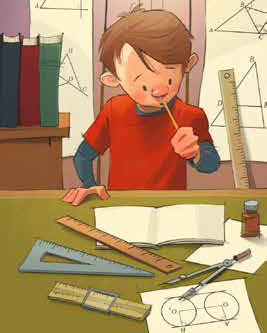 Рисунок Алексея Вайнера («Квантик» №6, 2019)