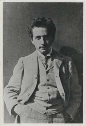 Альберт Эйнштейн в 1898 году
