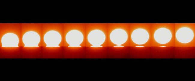 Omega sunrise