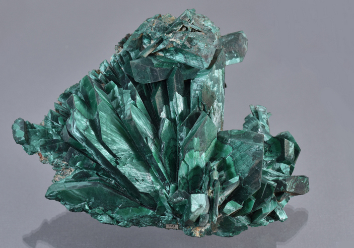 Замещение азурита малахитом