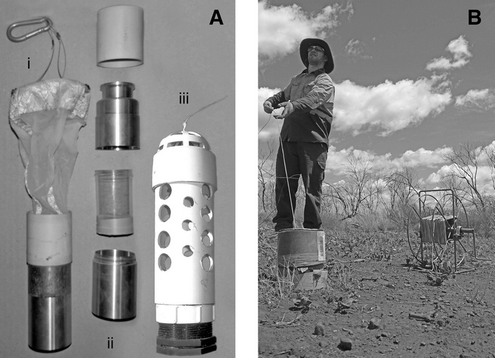 Оборудование, используемое для сбора троглобионтов 