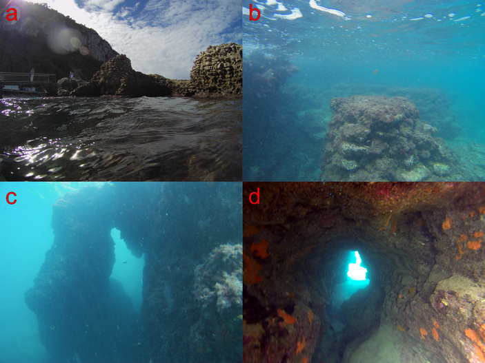 Руины Palazzo a Mare