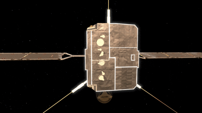 Открытие шторок на Solar Orbiter