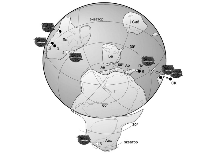 Палеогеографическое распространение тузойи