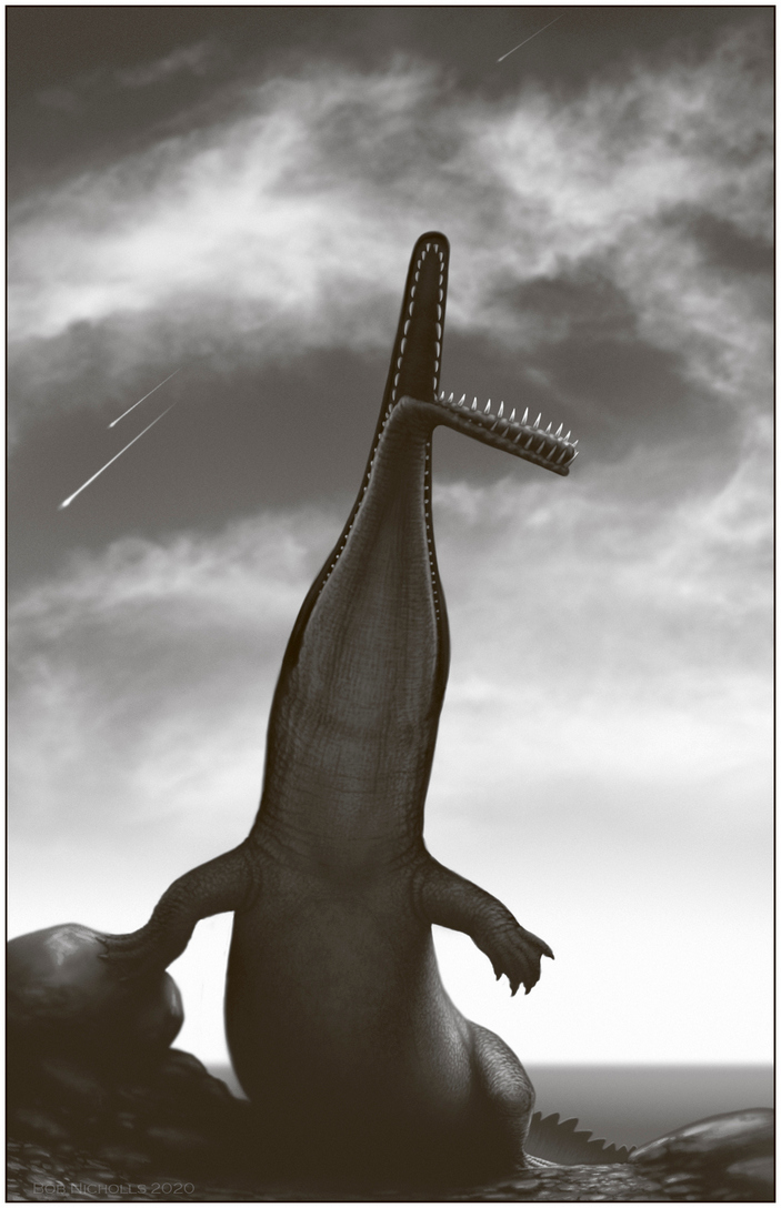 Пелагозавр на суше