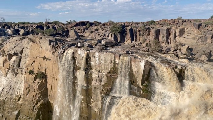 Водопады у Оранжевой реки