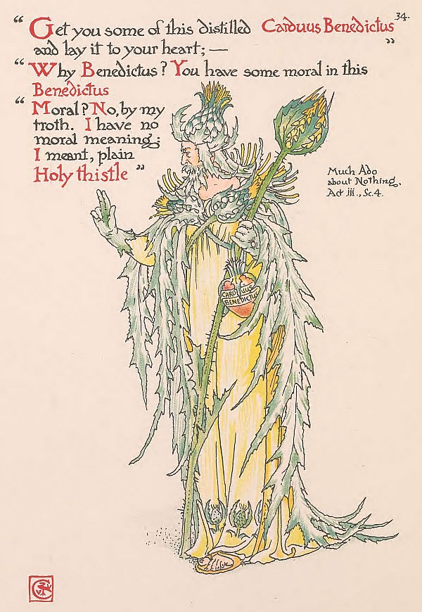 Иллюстрация из книги Шекспира