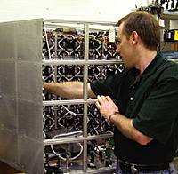 Первый рабочий прототип космической «кожи» (фото с сайта www.cip.csiro.au)