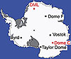 Схема расположения скважин в Антарктиде (рис. с сайта www.awi-bremerhaven.de)