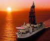 Японское буровое судно «Тикю» («Chikyu»). Фото с сайта www.jamstec.go.jp