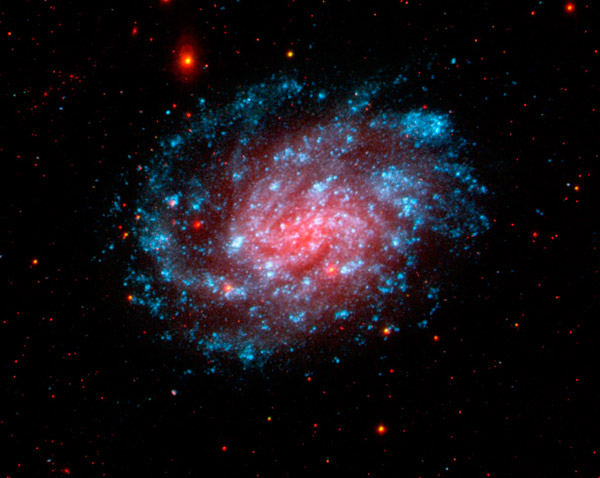 Спиральная галактика NGC 300