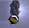 Deep Impact приближается к комете Tempel 1 (изображение с сайта www.nasa.gov)