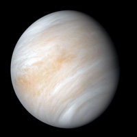 Снимок Венеры, сделанный 7 февраля 1974 года космическим аппаратом Mariner 10