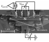 Так выглядит первый в мире тепловой транзистор (изображение с сайта physicsweb.org)