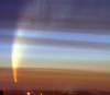 Комета McNaught (C/2006 P1) 18 января 2007 года. Фото: Jamie Newman, Papakura, Auckland, New Zealand с сайта spaceweather.com