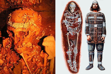 Мужчина «Сунгирь-1» — один из немногих палеолитических людей, которому довелось пережить свое сорокалетие. Фото с сайта www.donsmaps.com