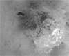 Титан, район южного полюса (фото с сайта saturn.jpl.nasa.gov)