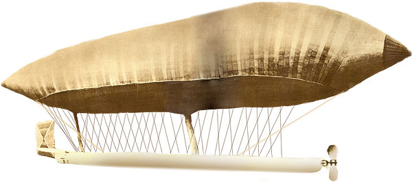 Дирижабль «Франция», 1884&nbsp;г.