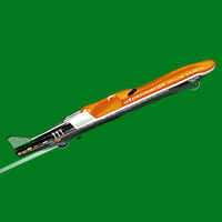 самый быстрый автомобиль с приводом на колеса: Turbinator, США, 2001