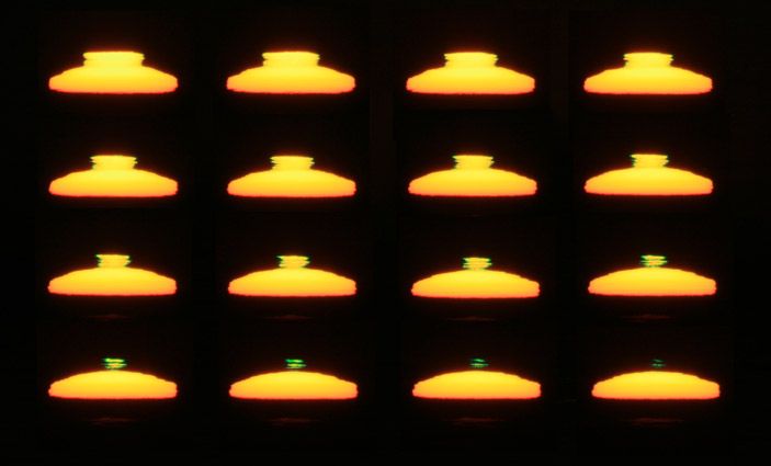 Рис. 5. Зеленая вспышка при закате