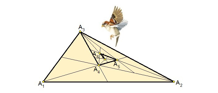 Непоседливый воробей