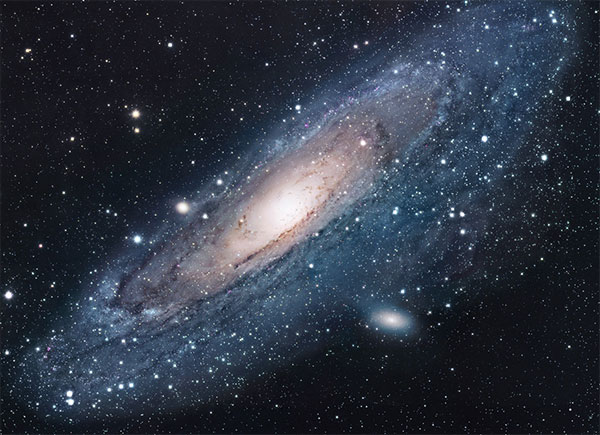 Галактика M31, или Туманность Андромеды