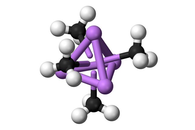 Молекулярная структура тетрамера метиллития
