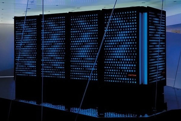 Суперкомпьютер Anton, предназначенный для моделирования фолдинга белков