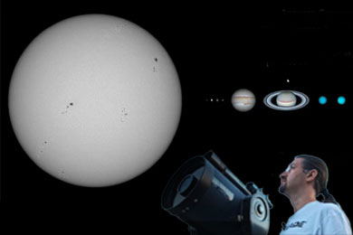 Наблюдение и съемка Солнца