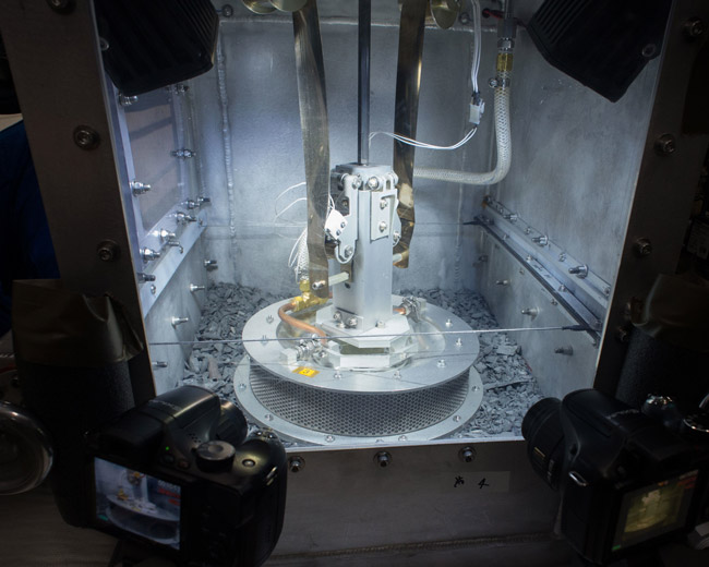 Испытания манипулятора TAGSAM