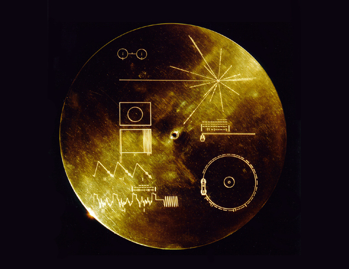 Пластинка "Вояджера"